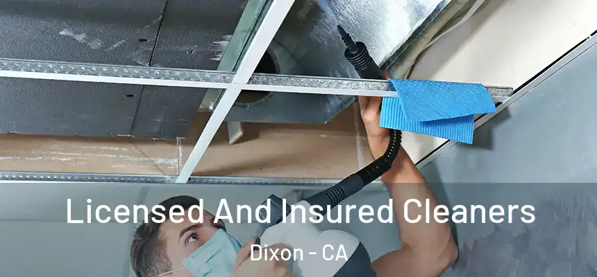 Licensed And Insured Cleaners Dixon - CA